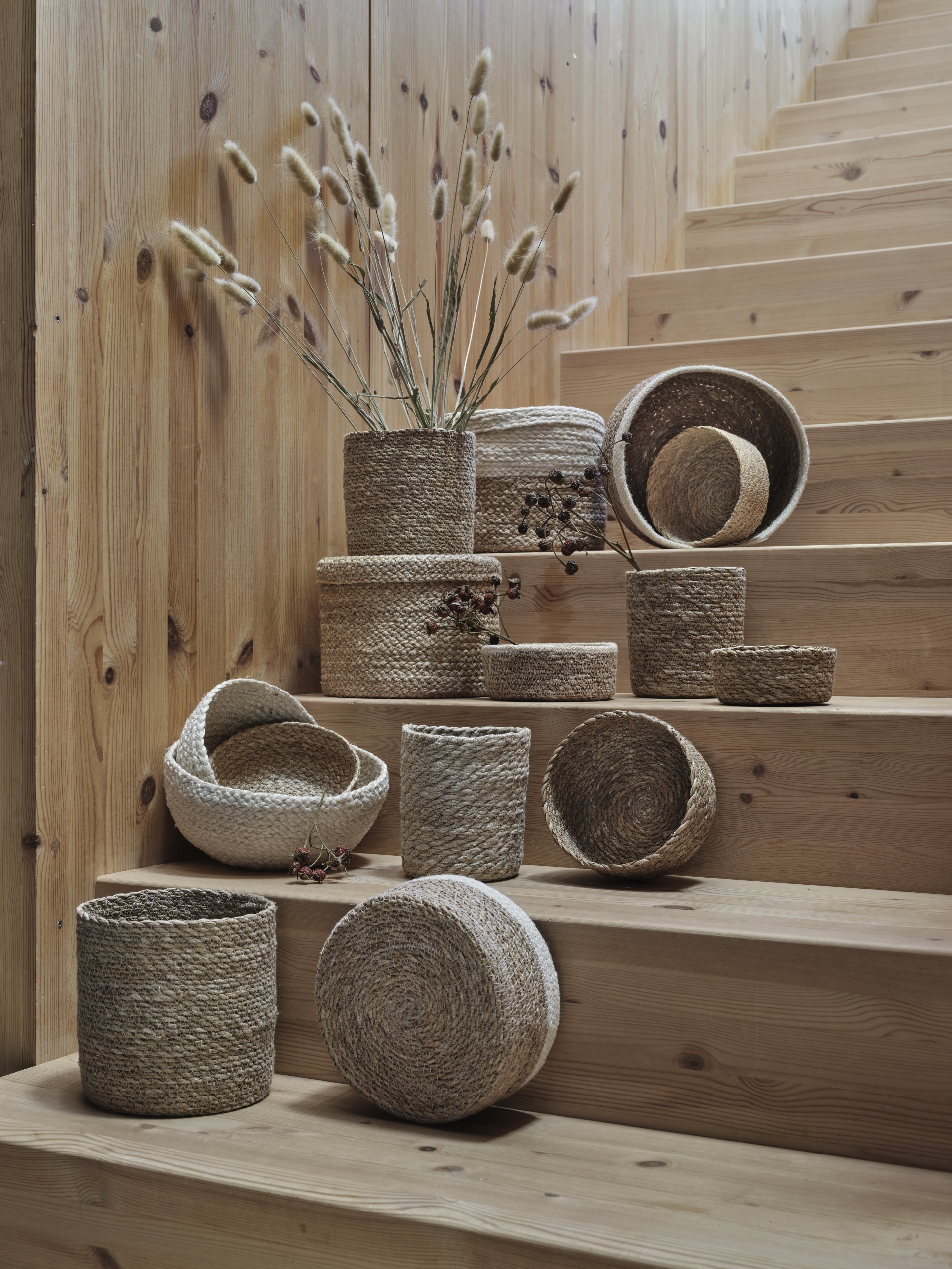 Bread basket Emil white S/3