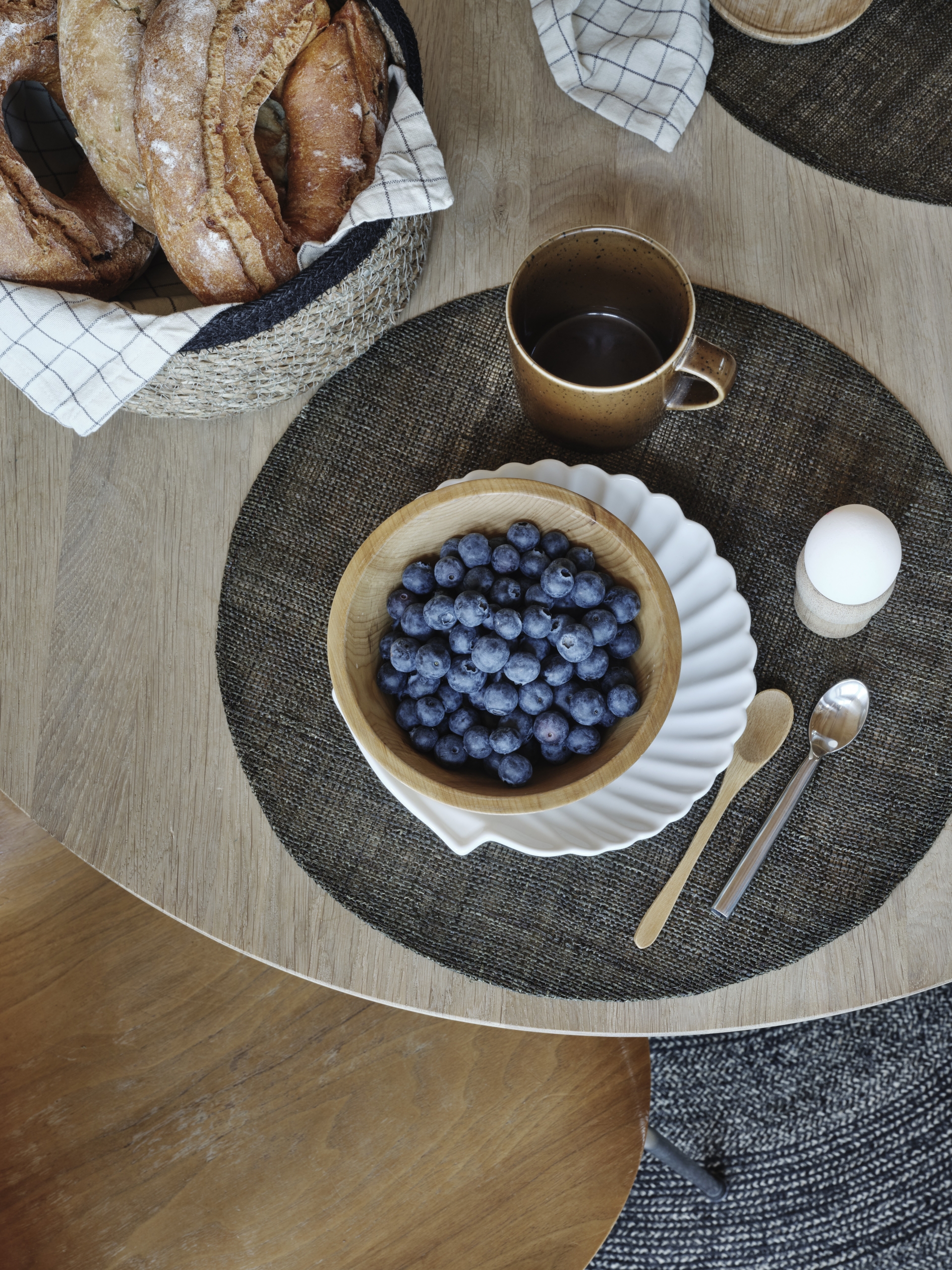 inspiration bordstabletter i linne linnebordstabletter i kaffebrun färg