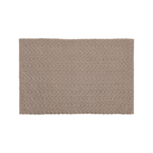 Liten mullvadsfärgad matta Fiskben av återvunnen PET