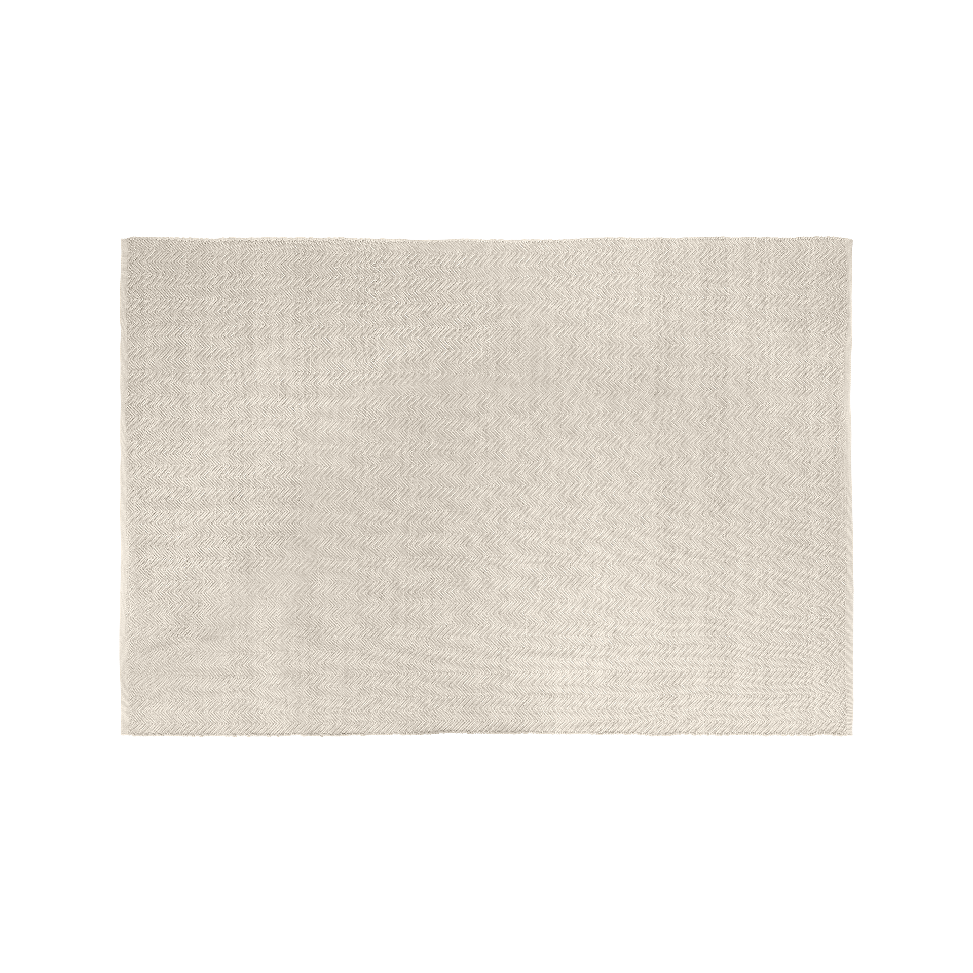 Vit stor PET matta Wave för utomhusbruk 