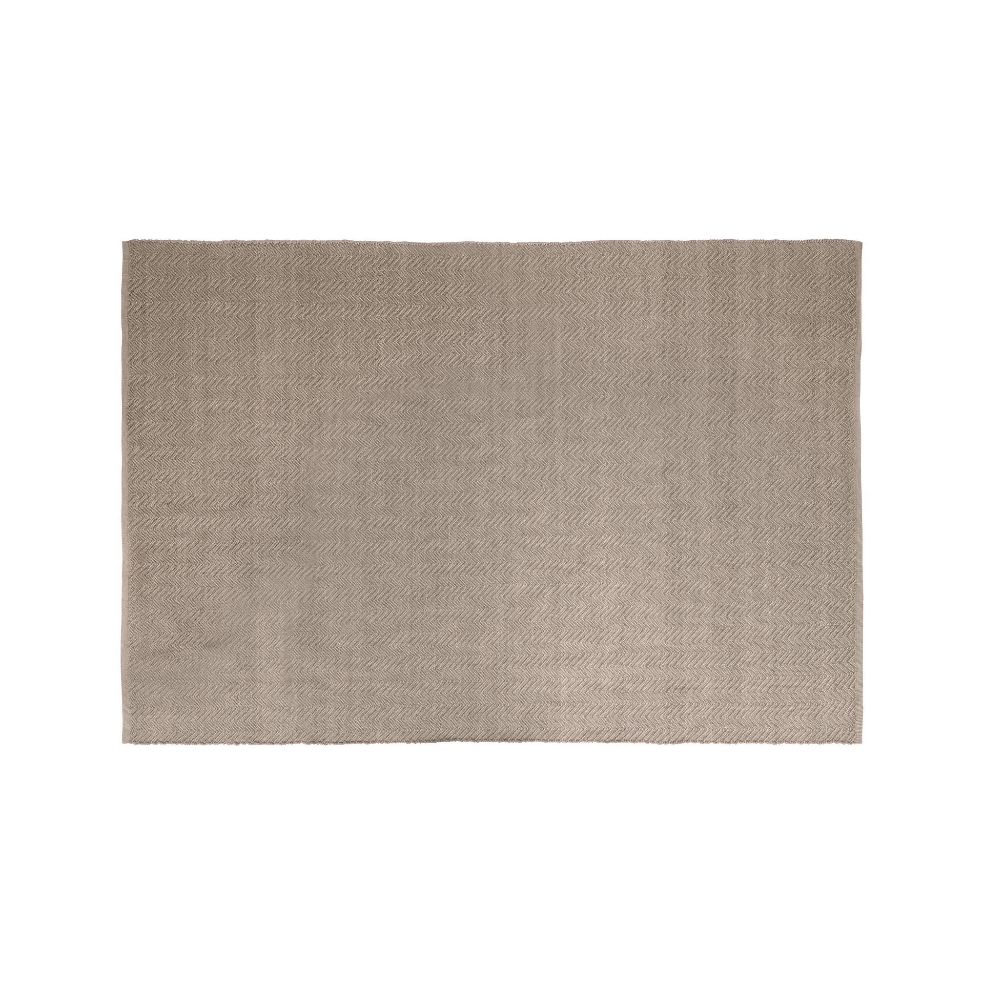 Taupefärgad stor PET matta Wave för utomhusbruk 