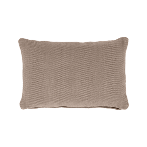 Rektangulär mullvadsfärgad kudde av återvunnen PET