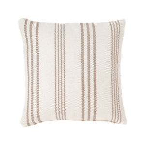 Randig mullvadsförgad kudde av återvunnen PET