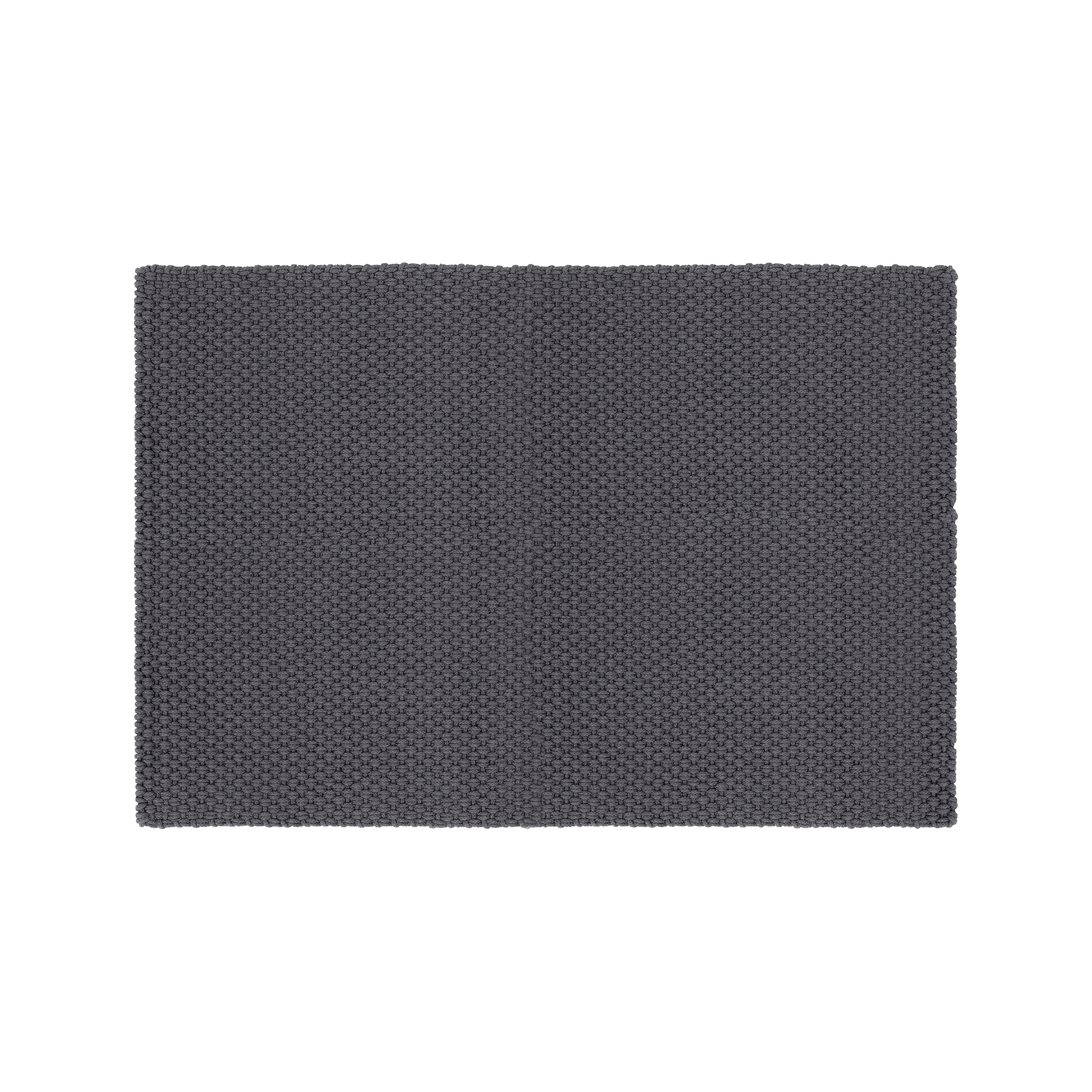 Mörkgrå PET matta Rope för utomhusbruk 
