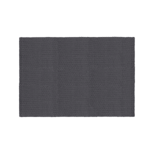 Mörkgrå stor matta Rope av återvunnen PET