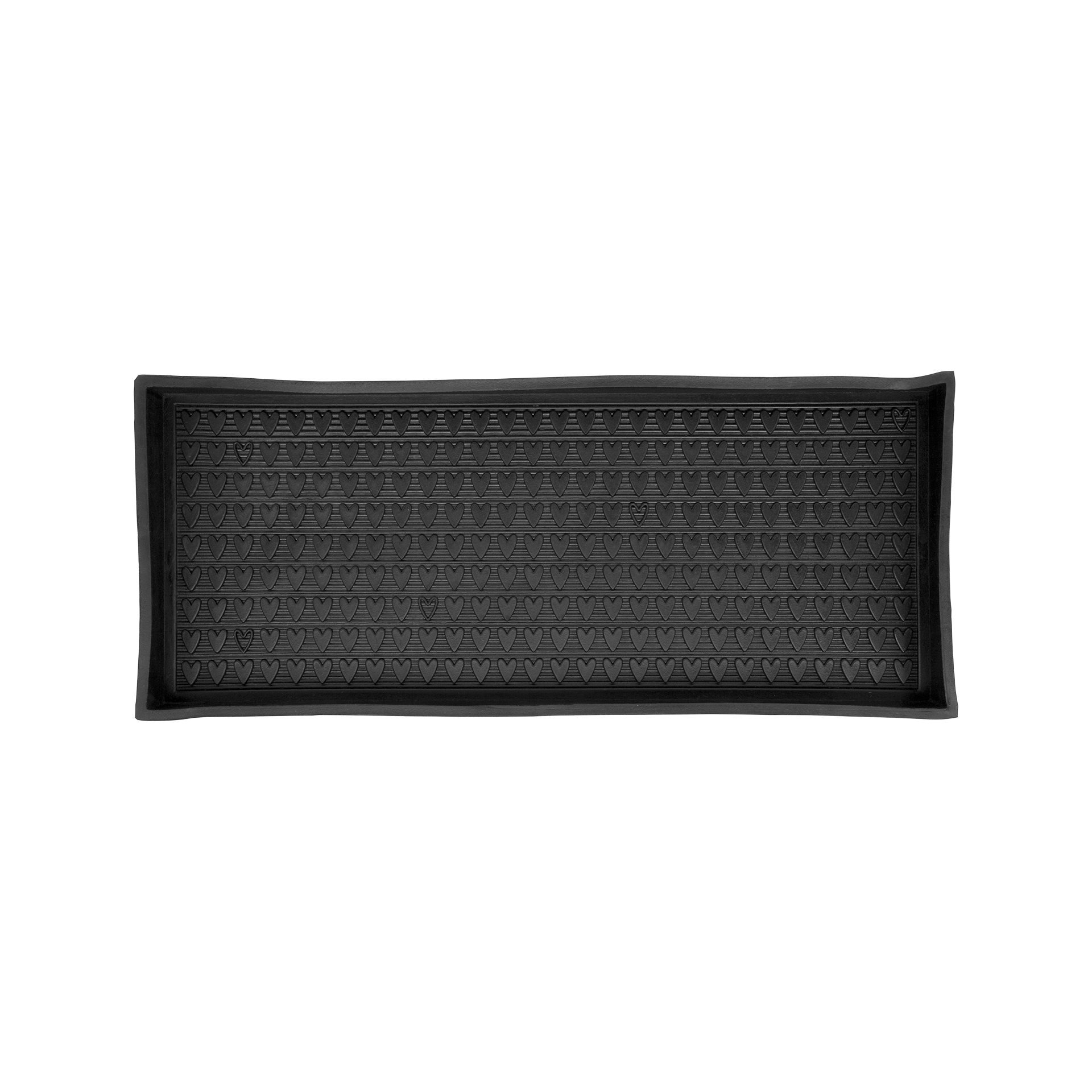 Boot tray Black Heart 36x85cm