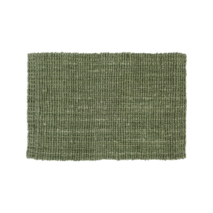 Ljusgrön dörrmatta Julia av jute