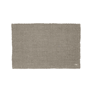 Gråbeige dörrmatta Julia av jute