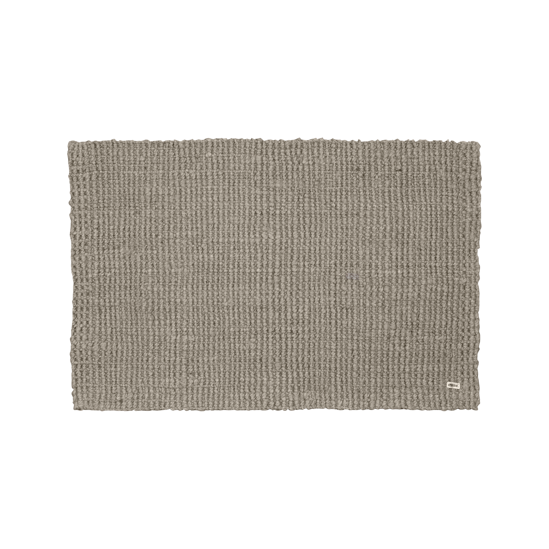 Grå lång dörrmatta Julia av jute