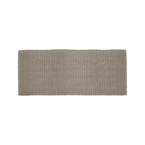 Gråbeige gångmatta Julia av jute