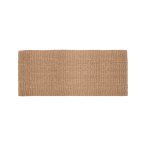 Gångmatta Julia av naturgrå jute