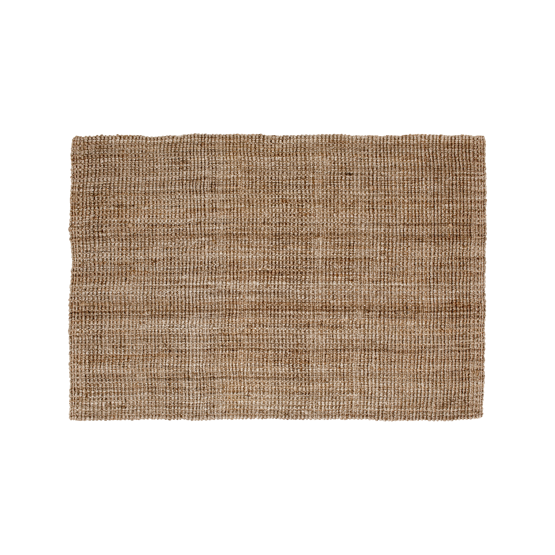 Naturgrå stor matta Julia av jute