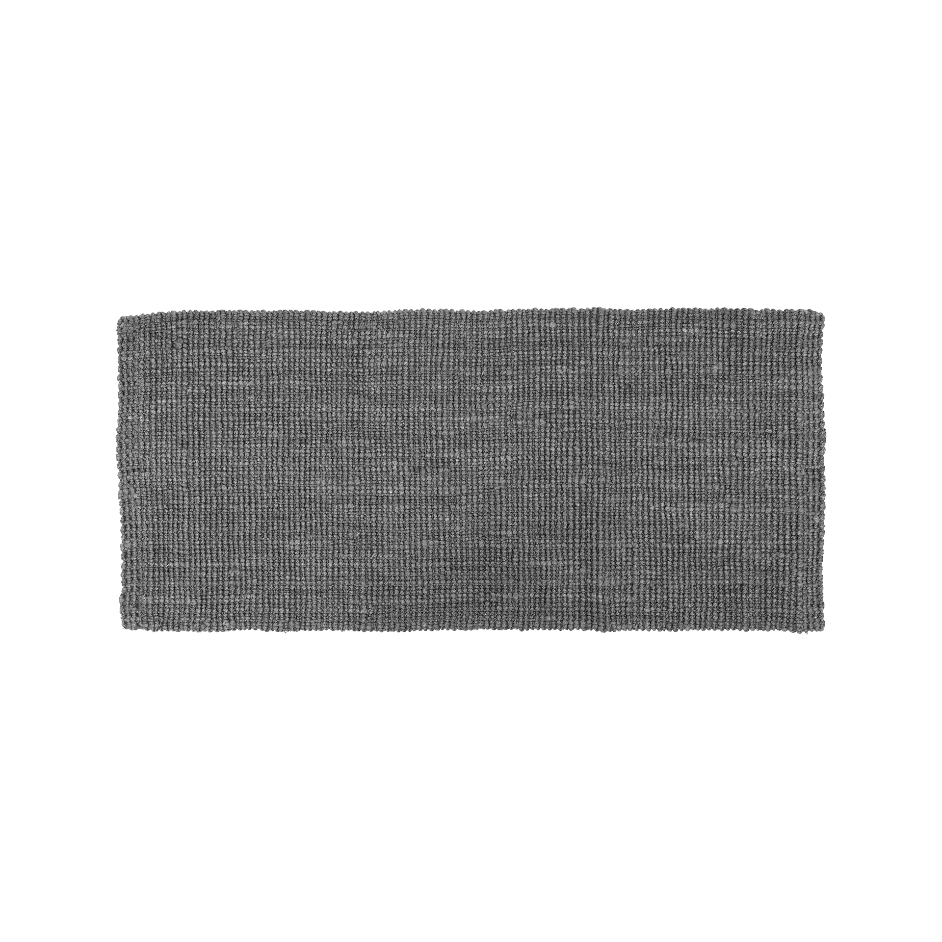 Blygrå matta Julia av jute