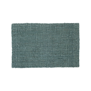 Blågrön dörrmatta av Julia av jute