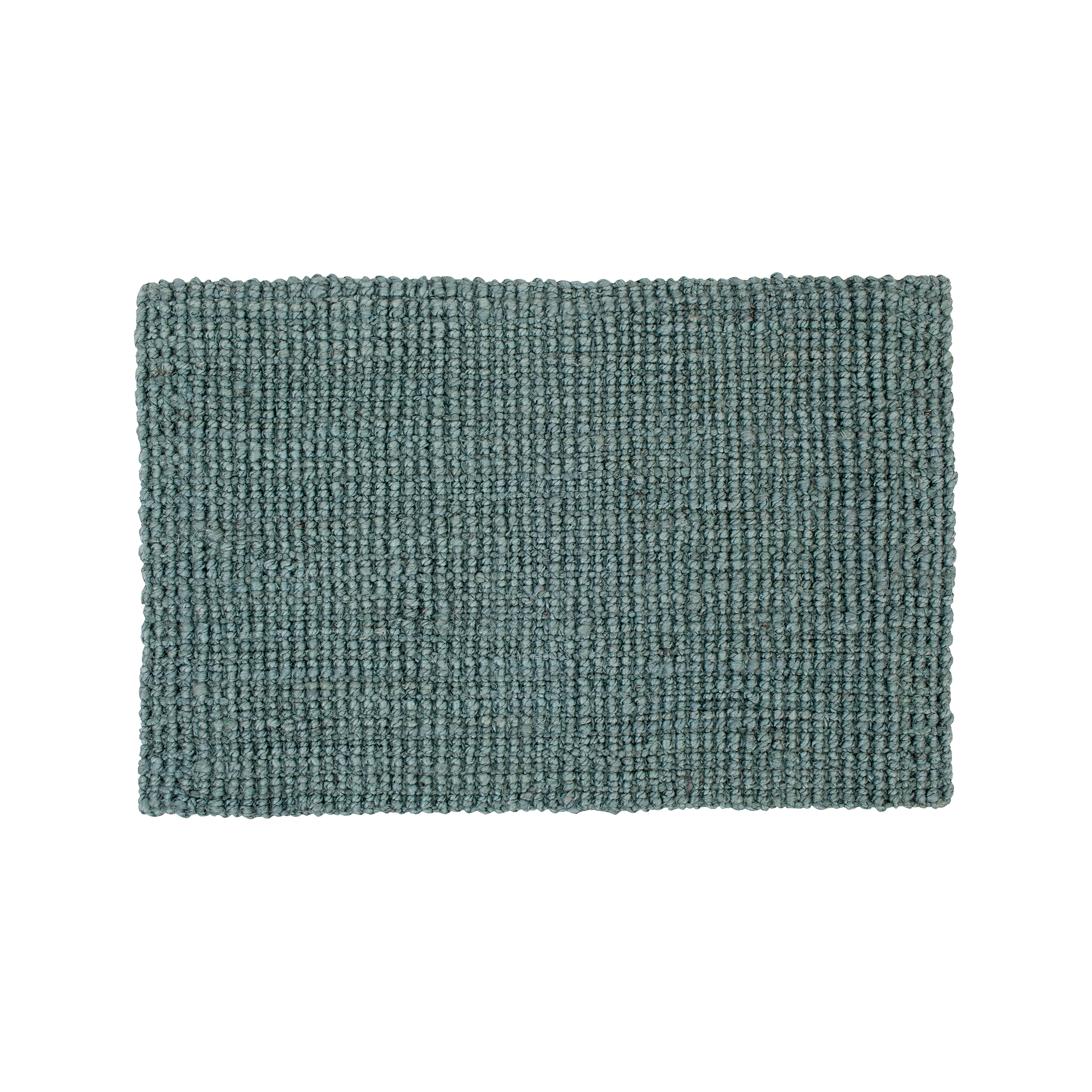 Oceanfärgad dörrmatta Julia av jute