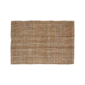 Naturgrå stor jutematta Julia