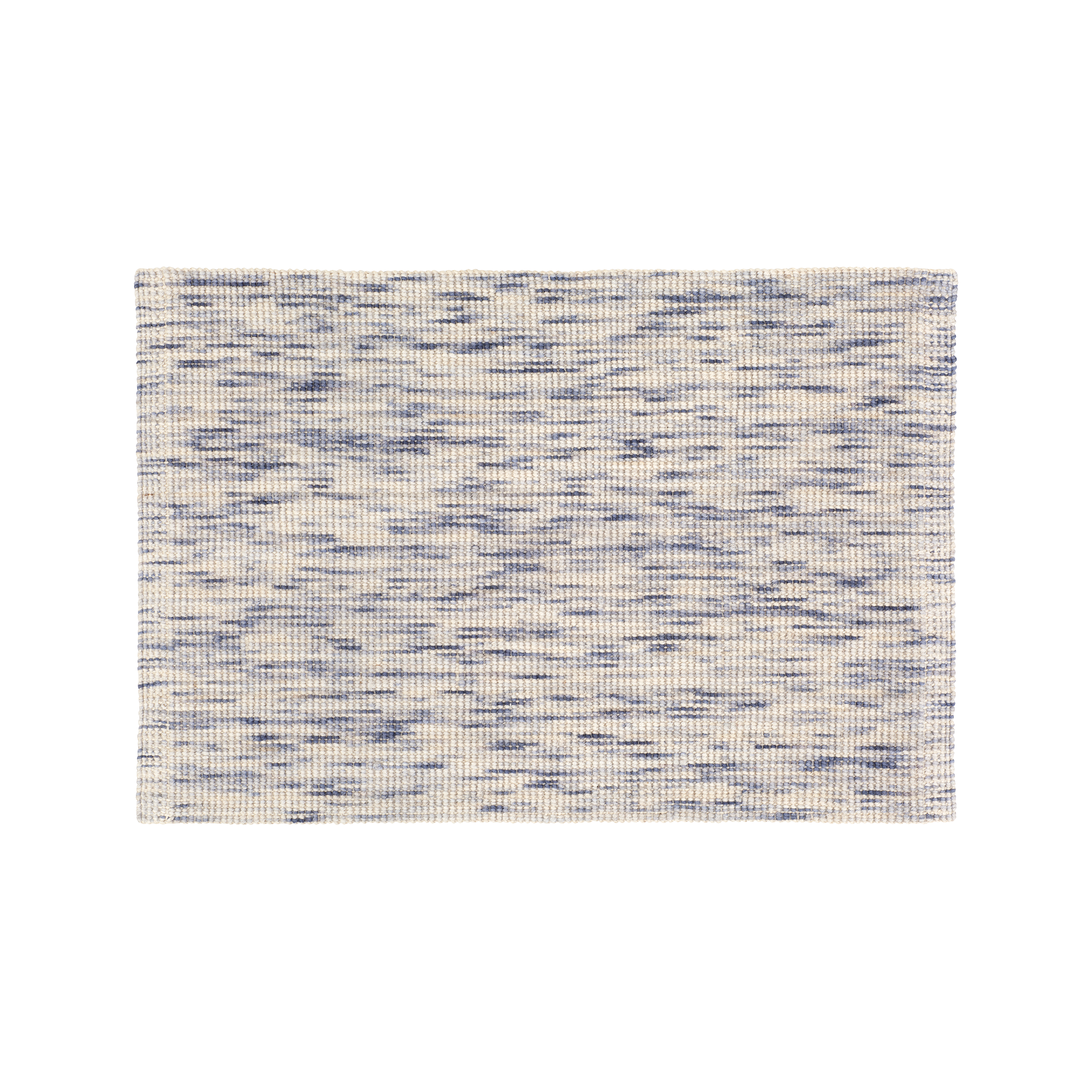 Blåmelerad dörrmatta Fiona av jute