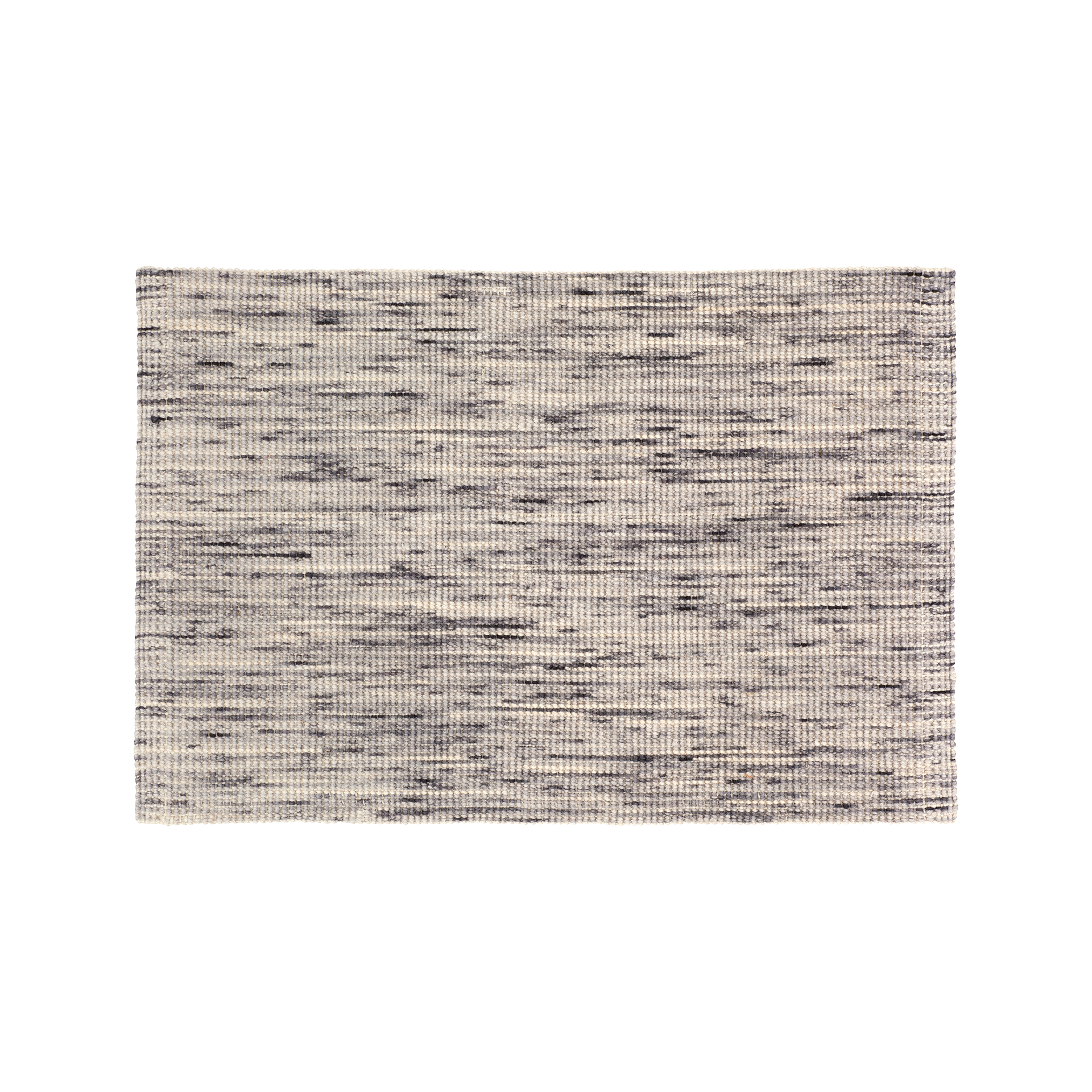 Gråmelerad dörrmatta Fiona av jute