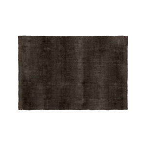 Kaffebrun tunn dörrmatta Fiona av jute