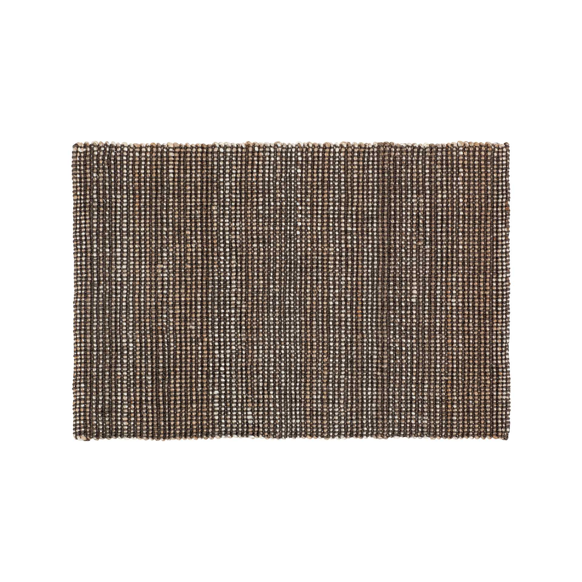 Gråmelerad dörrmatta Filip av jute