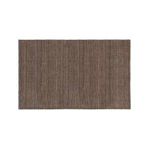 Stor gråmelerad matta Filip av jute