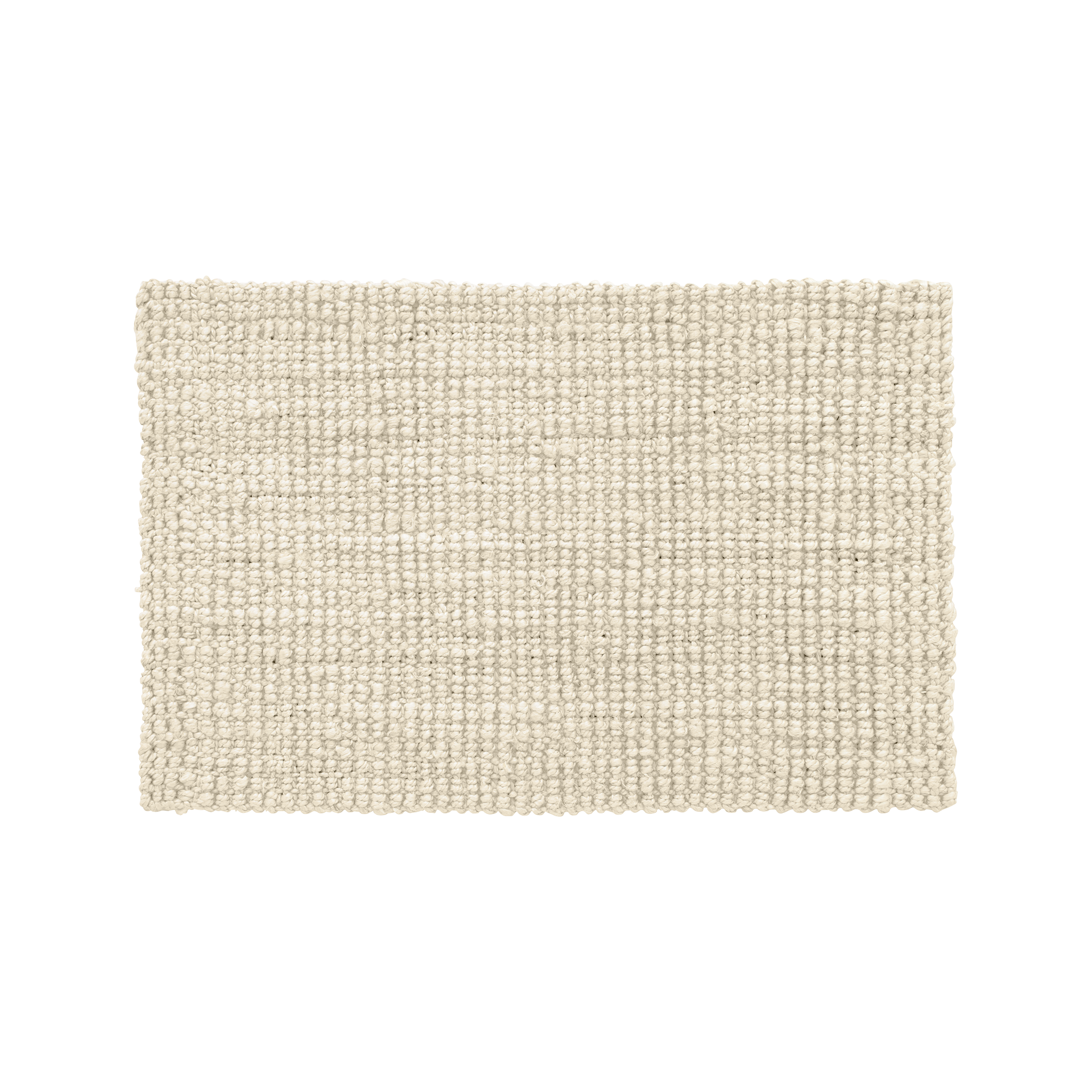 Vit dörrmatta Julia av jute