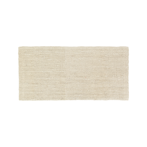 Benvit dörrmatta Julia av jute