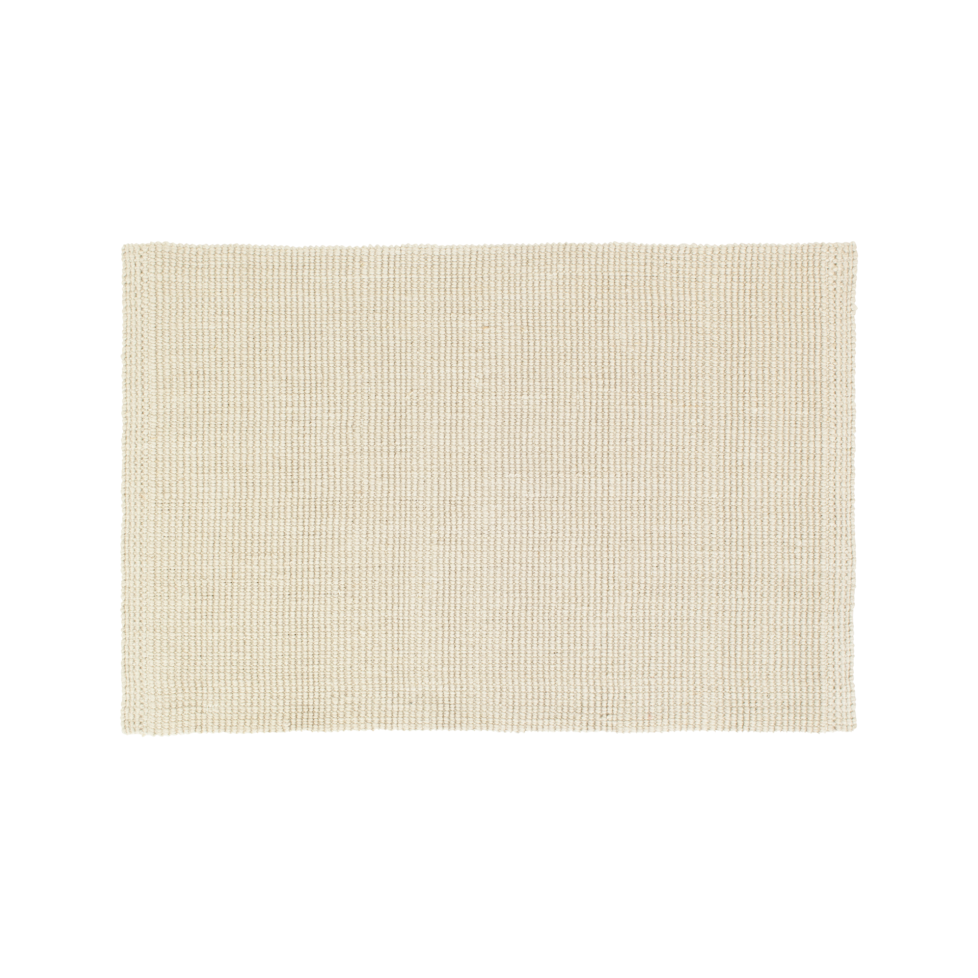Vit dörrmatta Fiona av jute