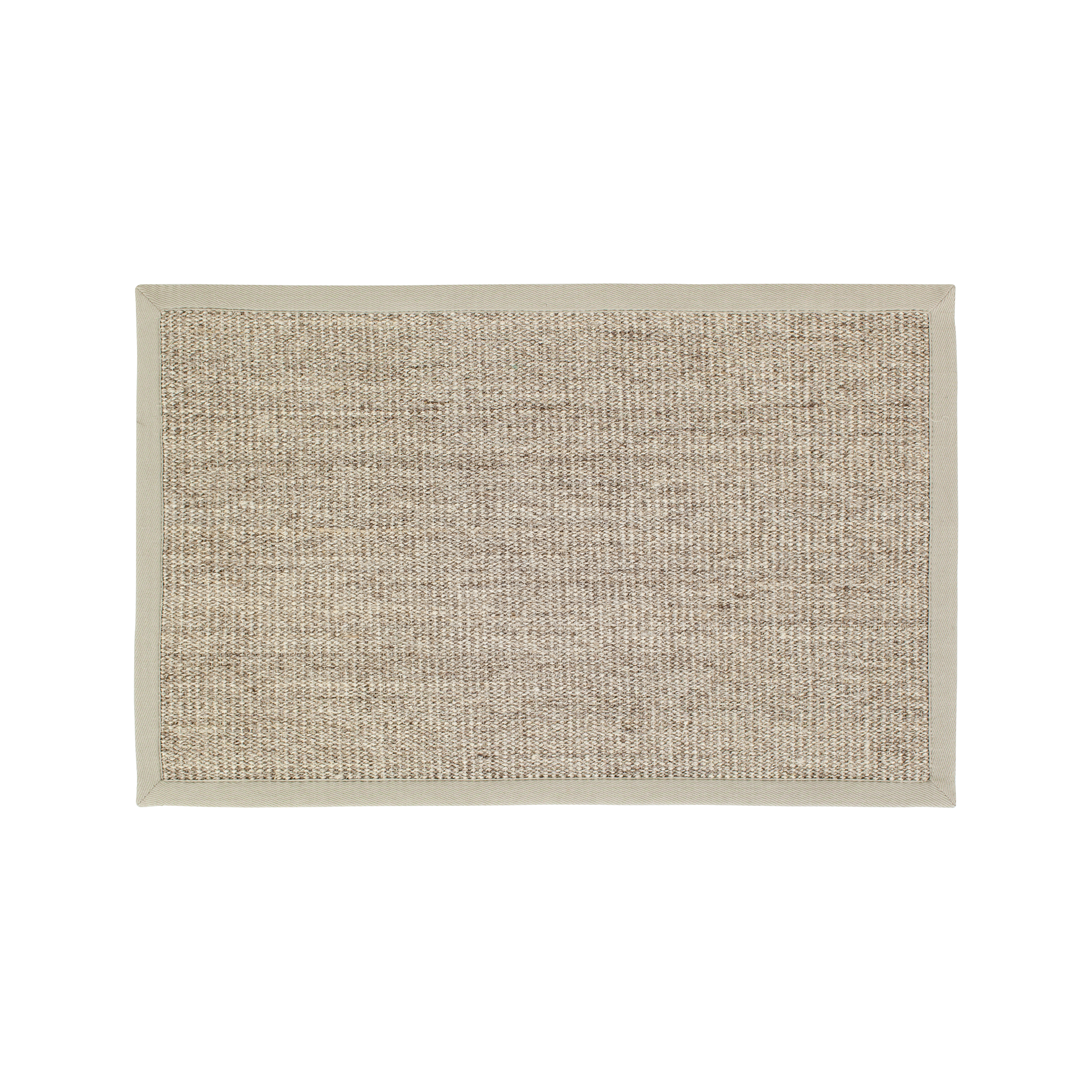 Sandmelerad dörrmatta Jenny av sisal