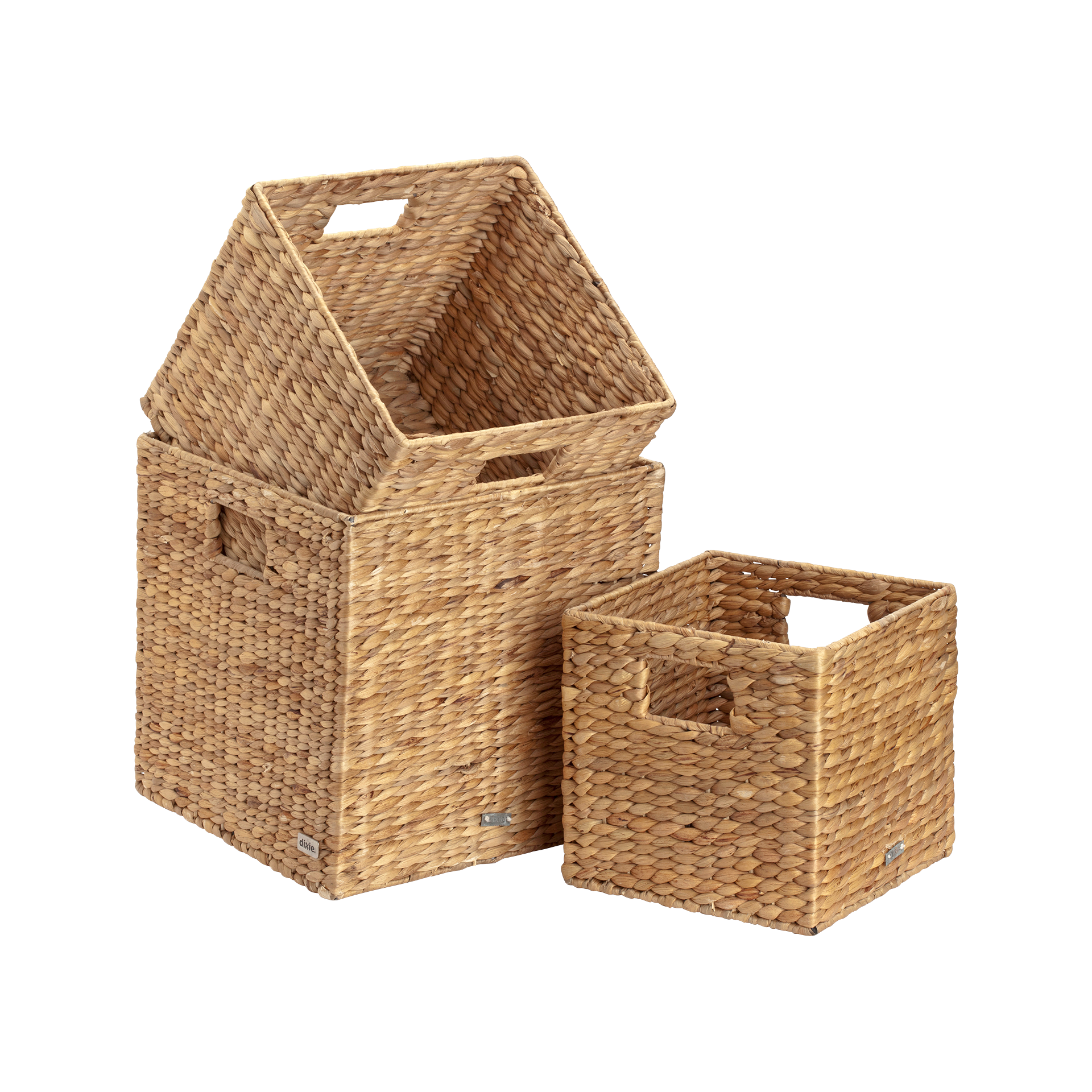 Fyrkantig back Lily i vattenhyacint S/3