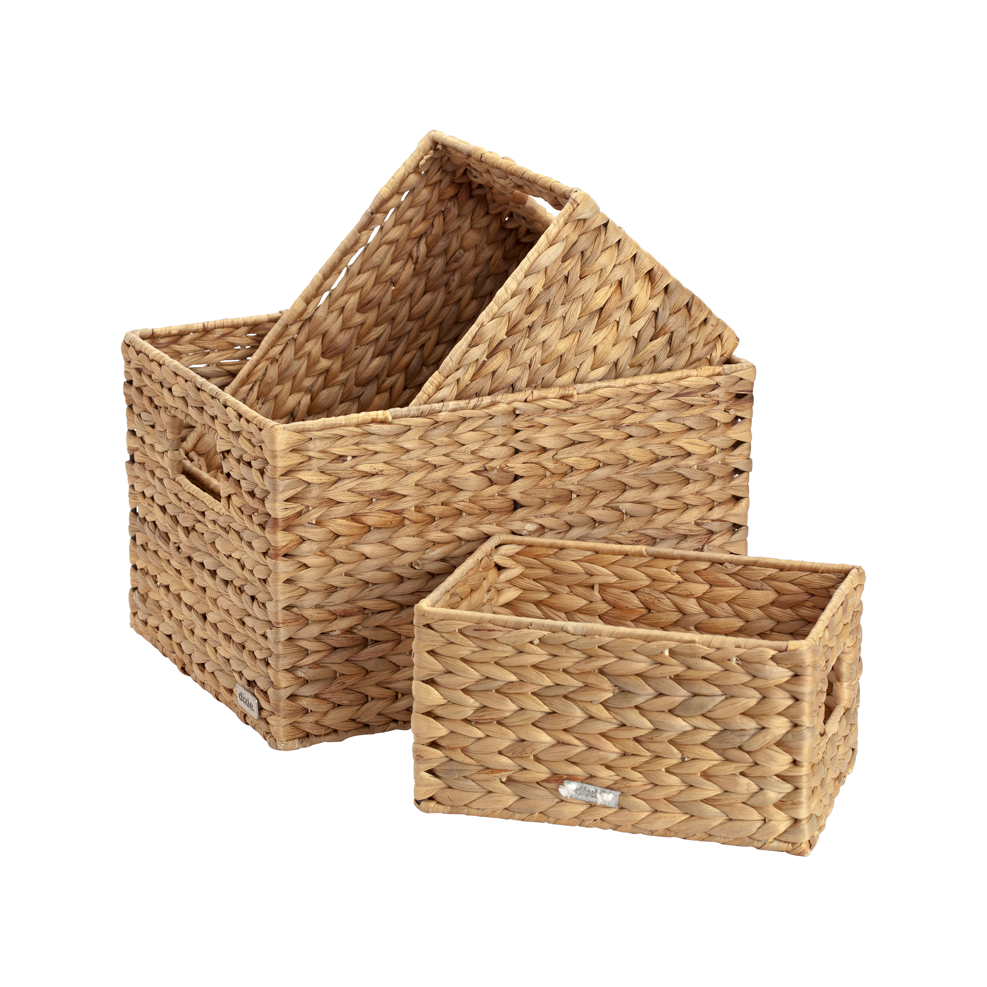 Drawer small Lily natural S/3