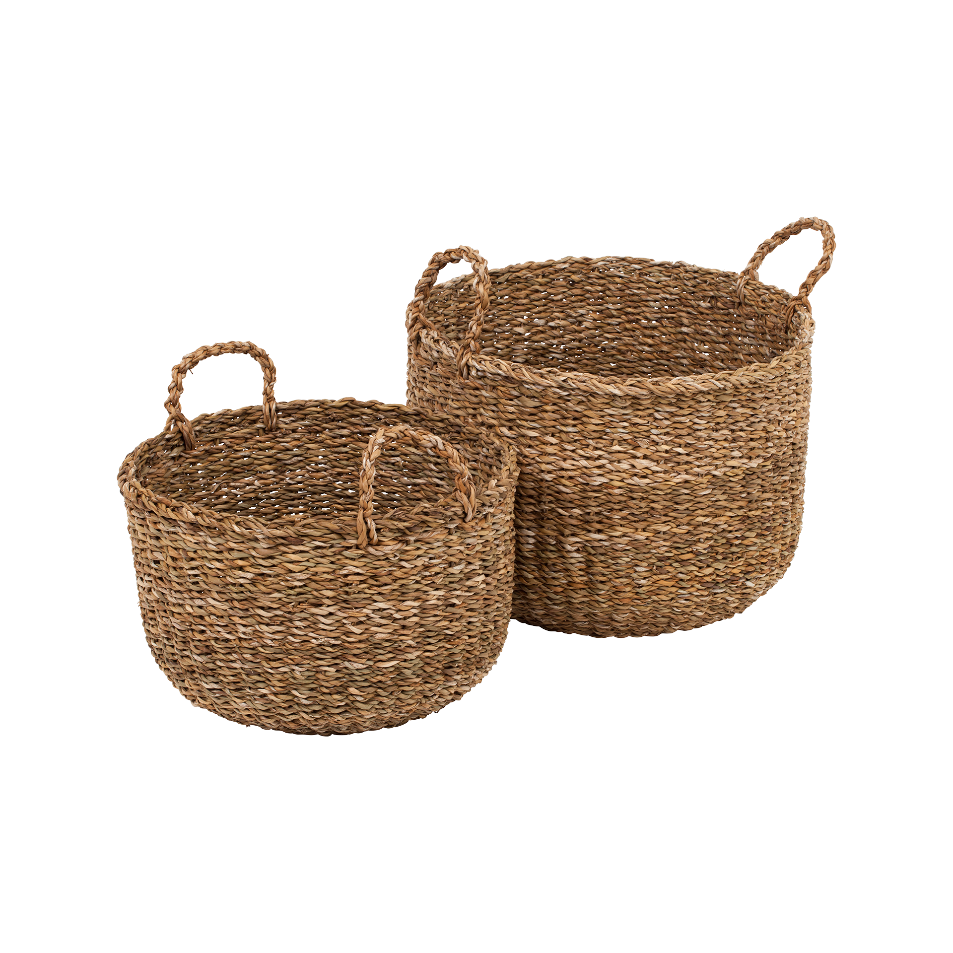 Rund korg av sjögräs Esther S/2