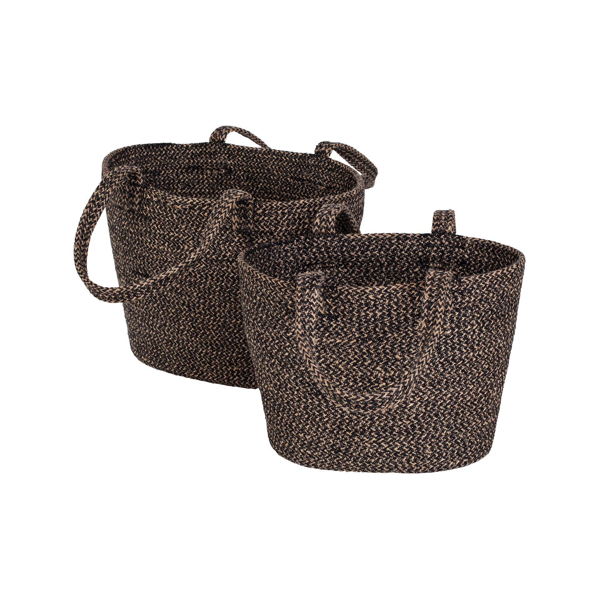 Bag Ella black/natural S/2