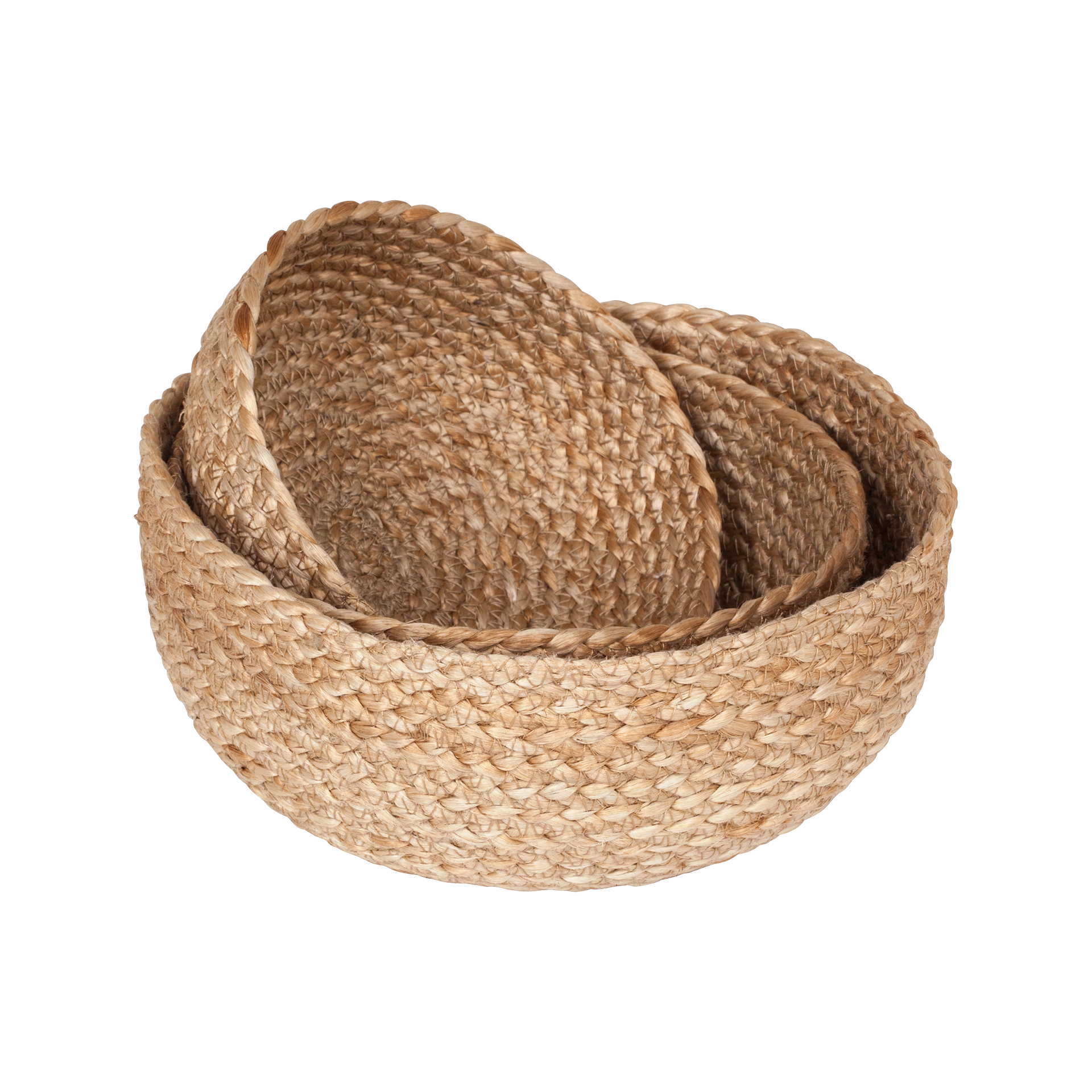 Bread basket Elin natural S/3
