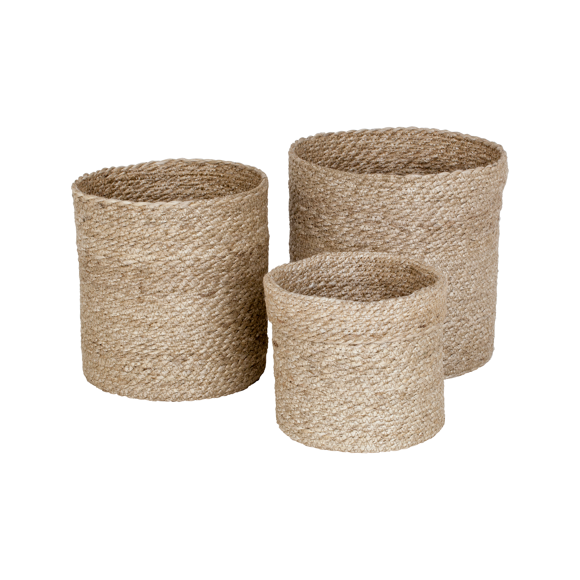 Cylinder large twist Elin nat.grey S/3