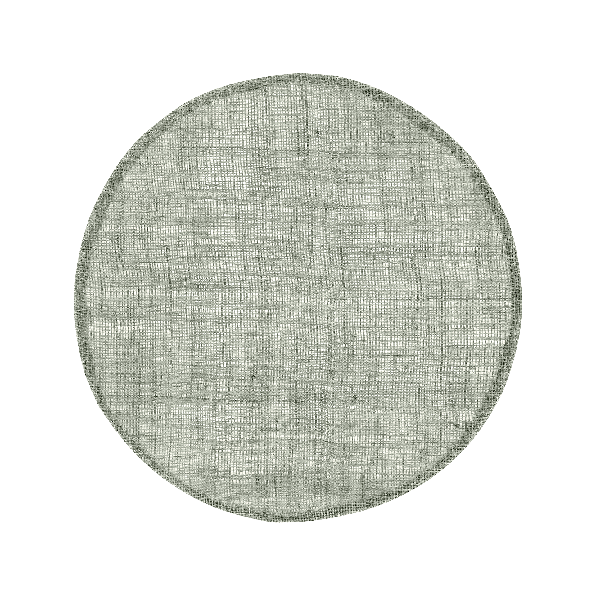 Placemat Linnea grey d38cm