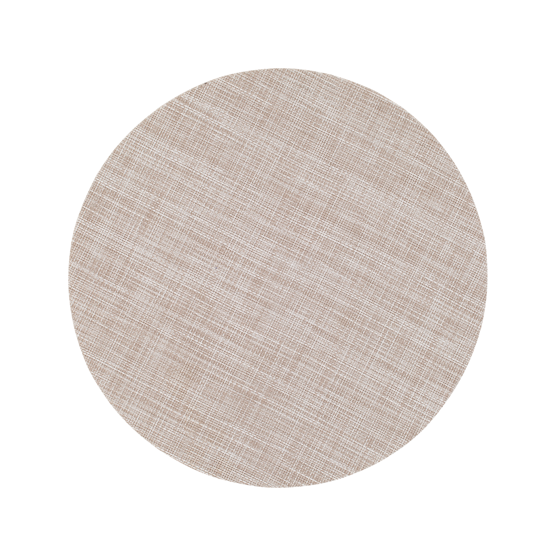 Ostronvit rund bordstablett Sixten av syntet