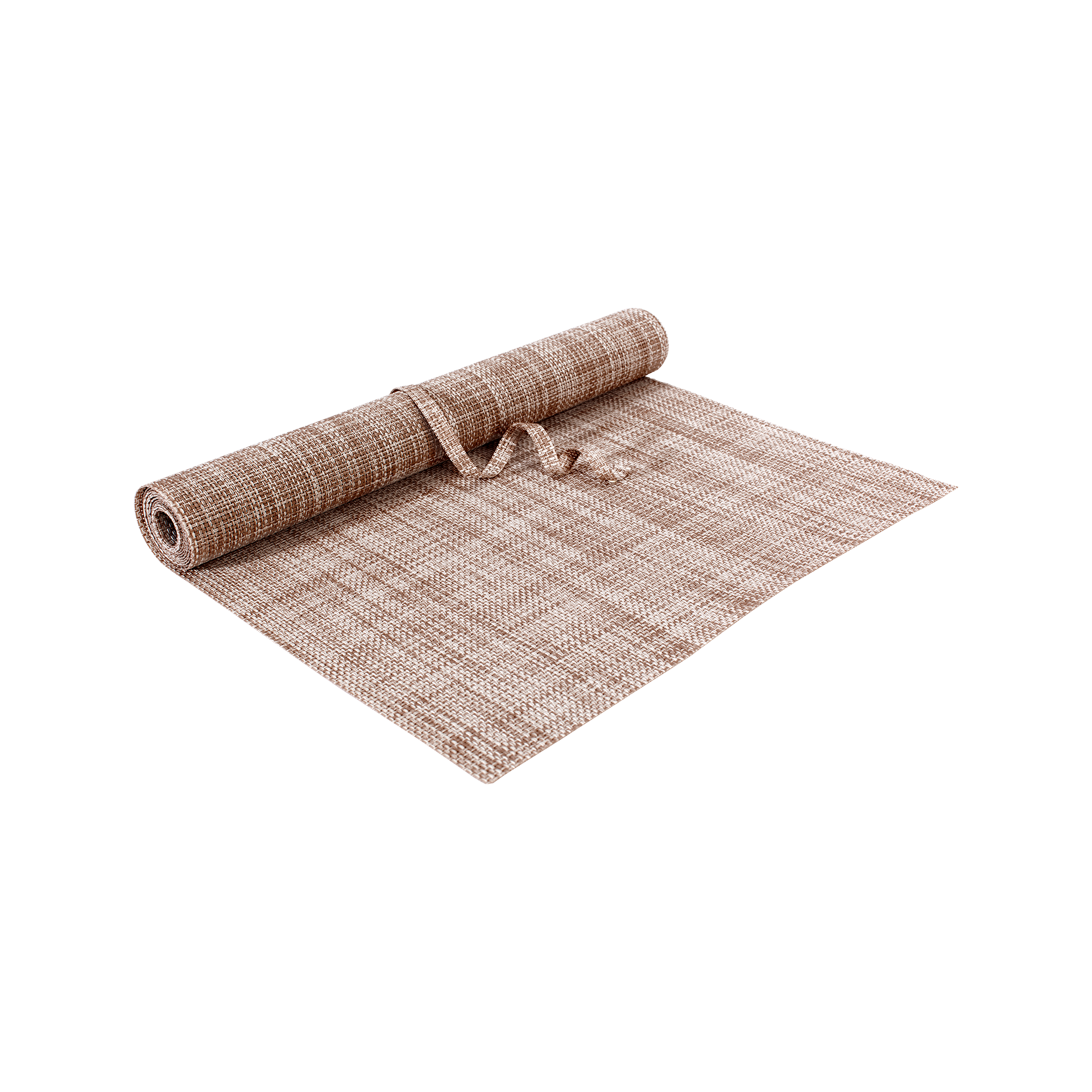 Brown synthetic table runner Sixten