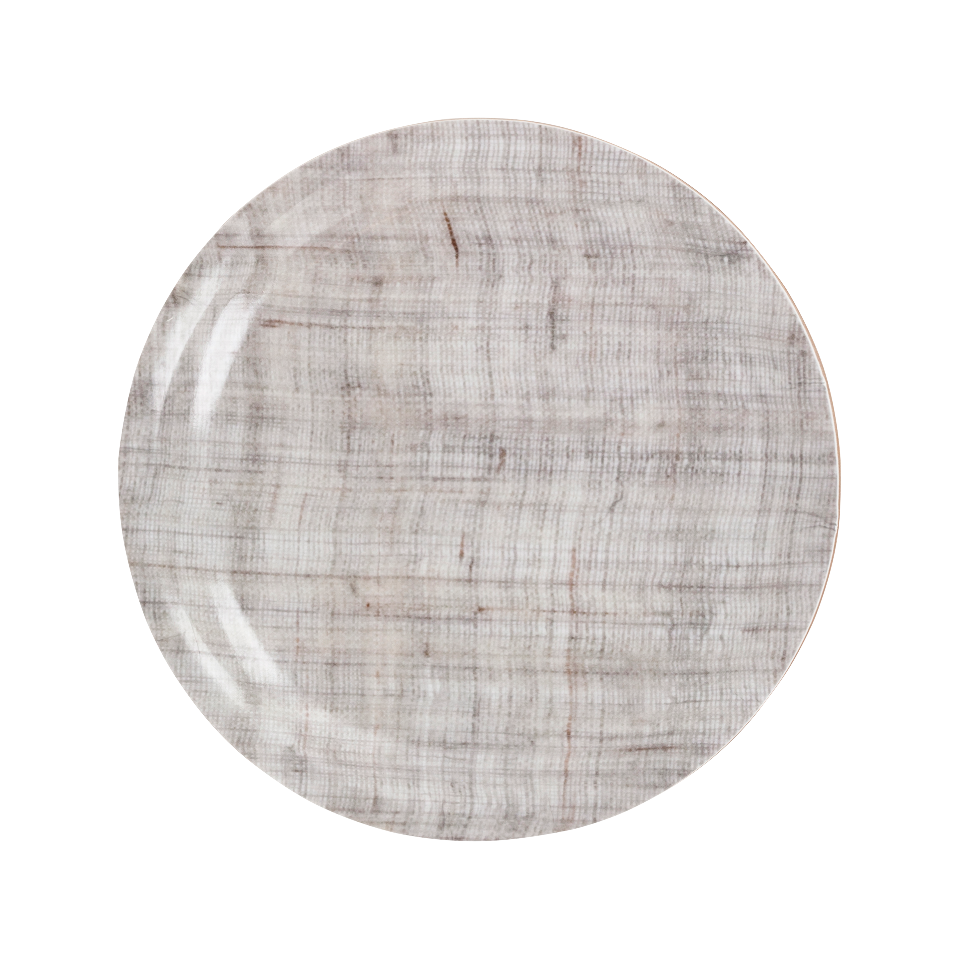 Grå coaster Linen av björkfaner