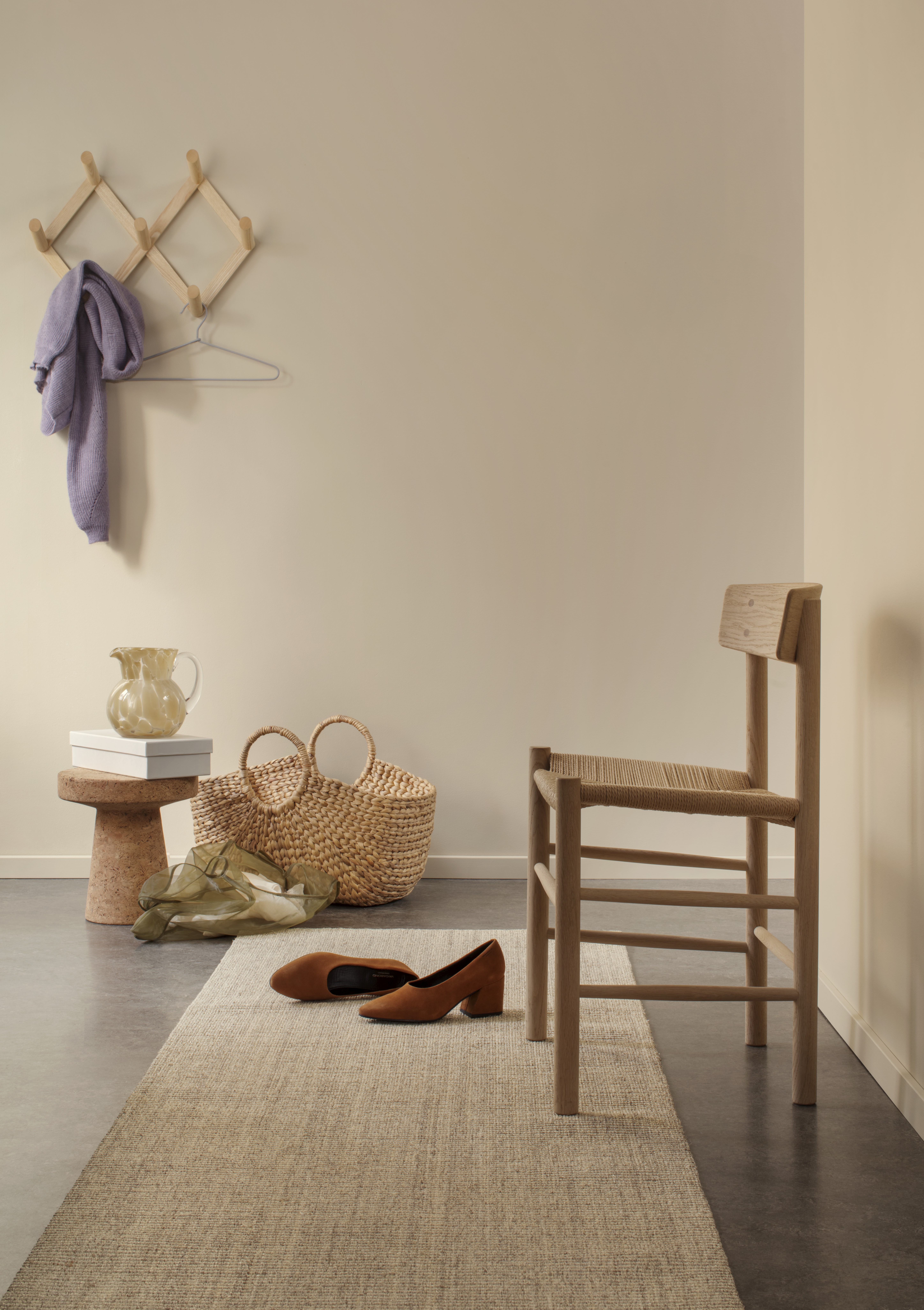 sisal gångmatta marble