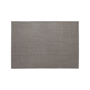 Sisalmatta stor grå med kant