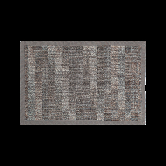 Doormat Jenny grey w border 60x90cm