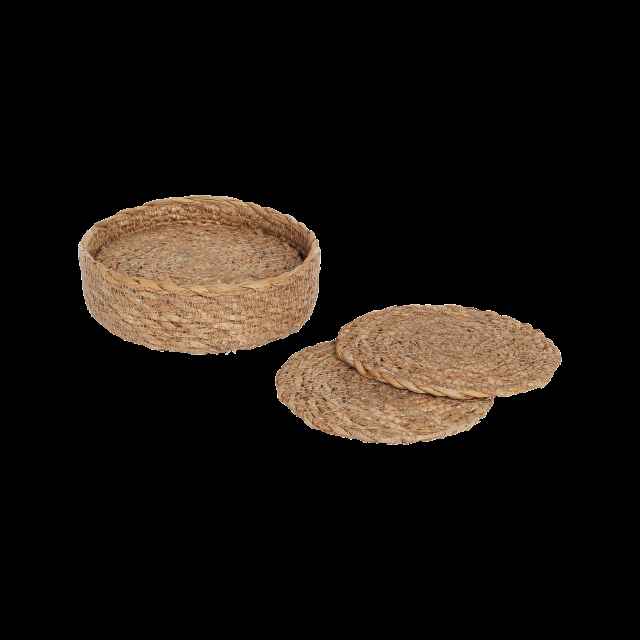 Coaster Emil natural d10,5cm